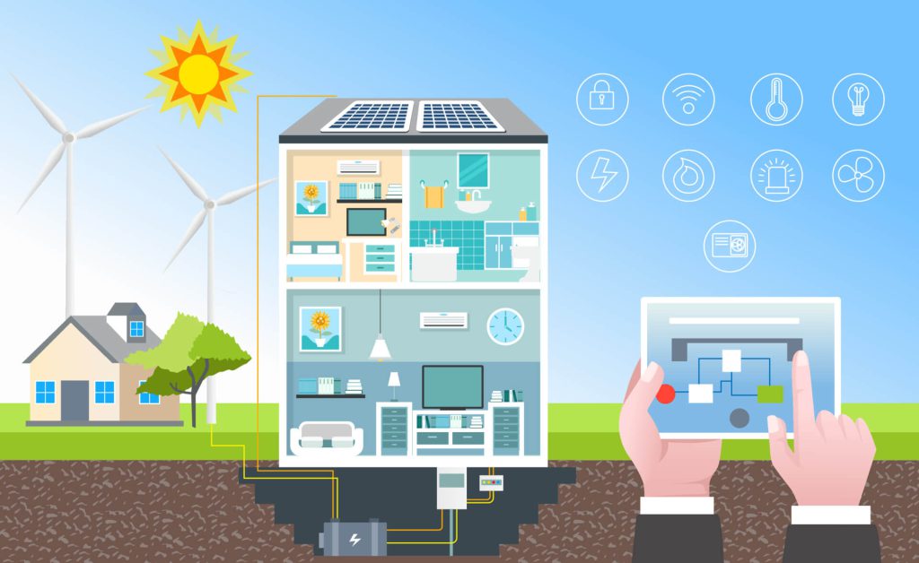 Tech Solar Battery - Smart Home 1