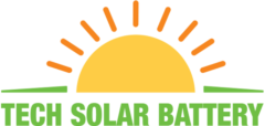 Tech Solar Battery Transparent Logo