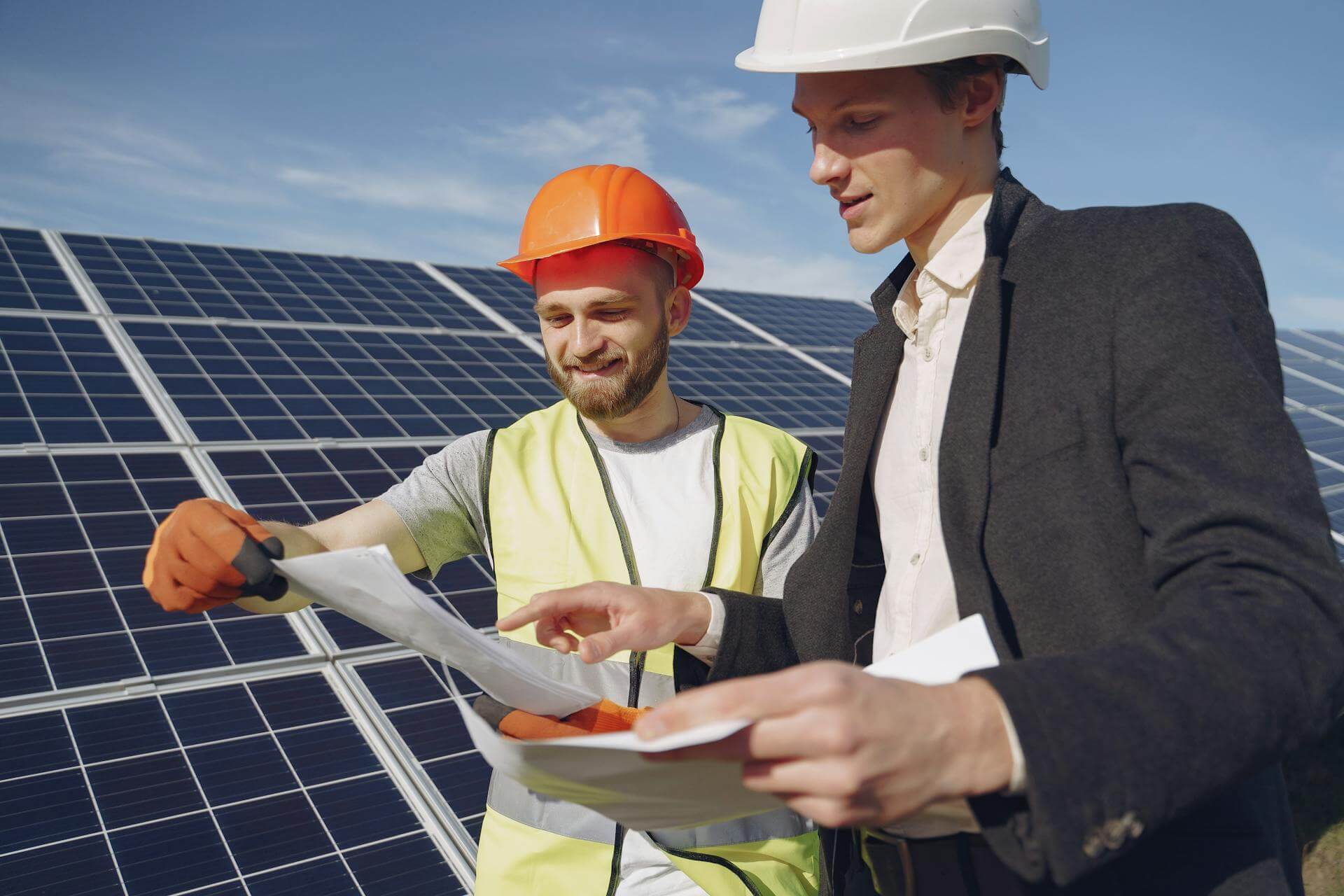 Our work proccess - solar panel consultation