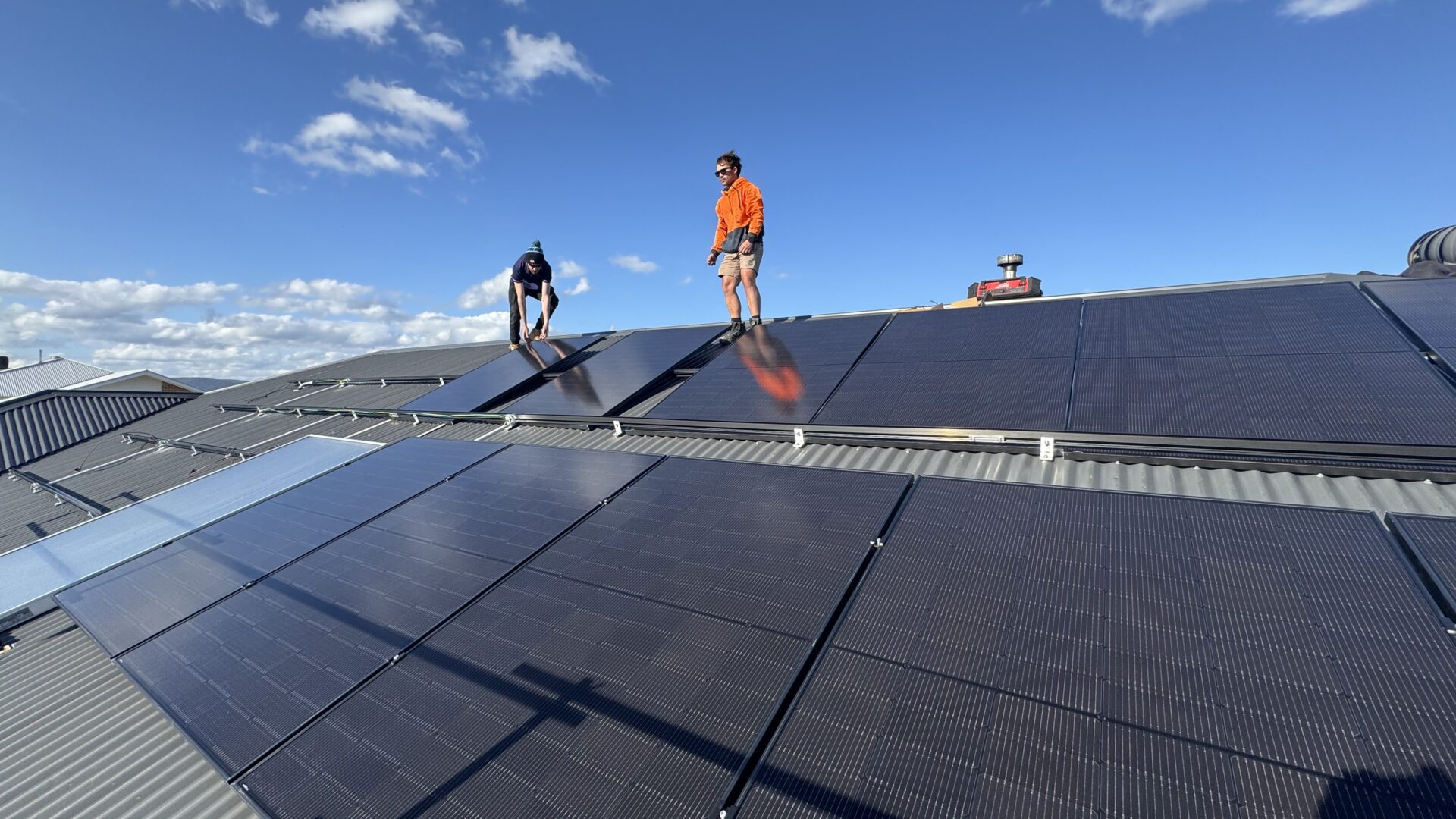 Solar panel installation in Melbourne