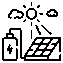 Tech Solar Battery - Project done icon