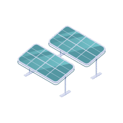 solar panels illustration